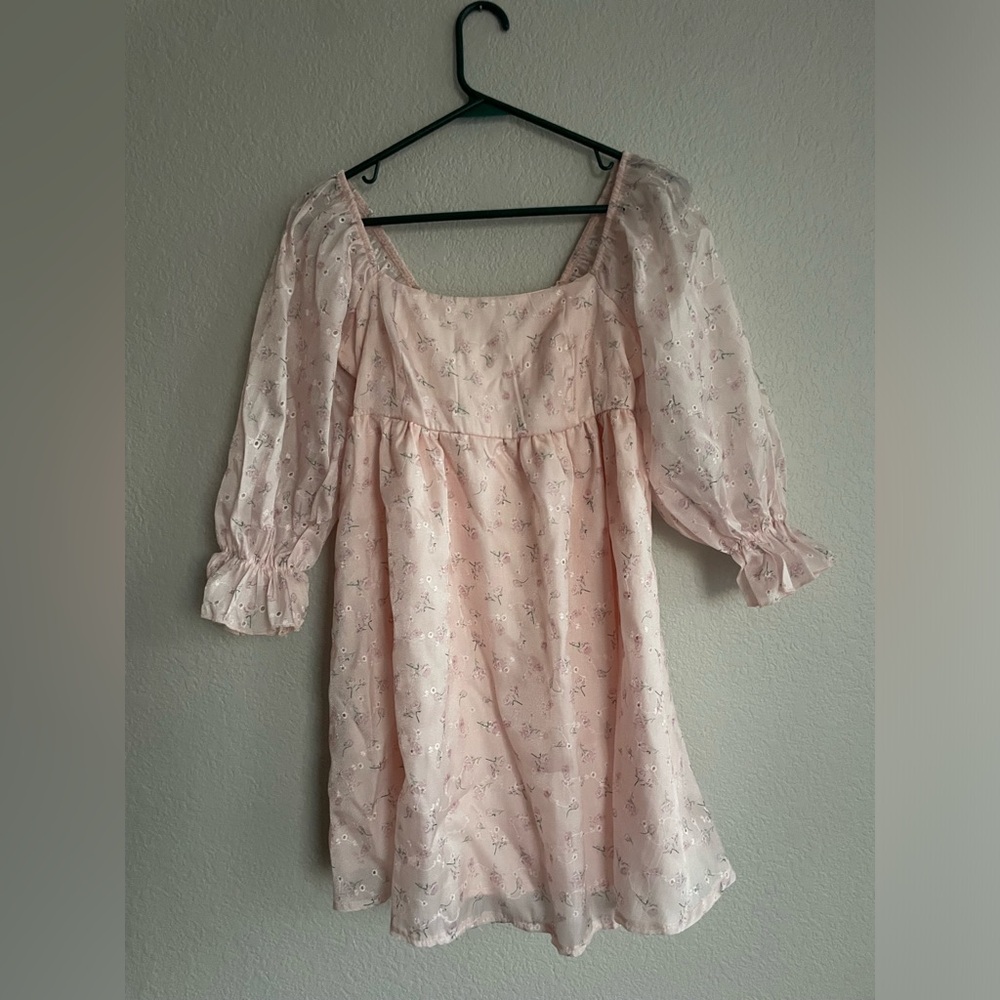 Babydoll Rose Dress